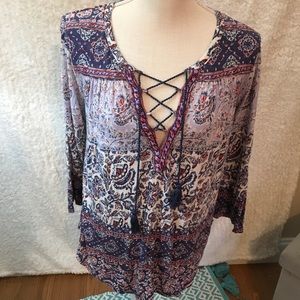 Lucky brand medium blouse
